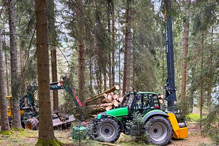 Seilkran Uniforest Cobra 9500-25